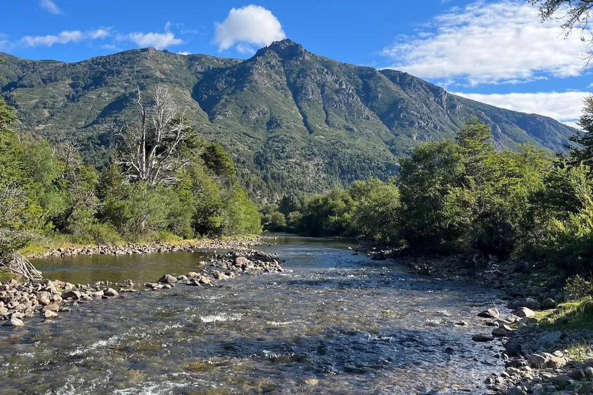 Río Hermoso a 100 metros